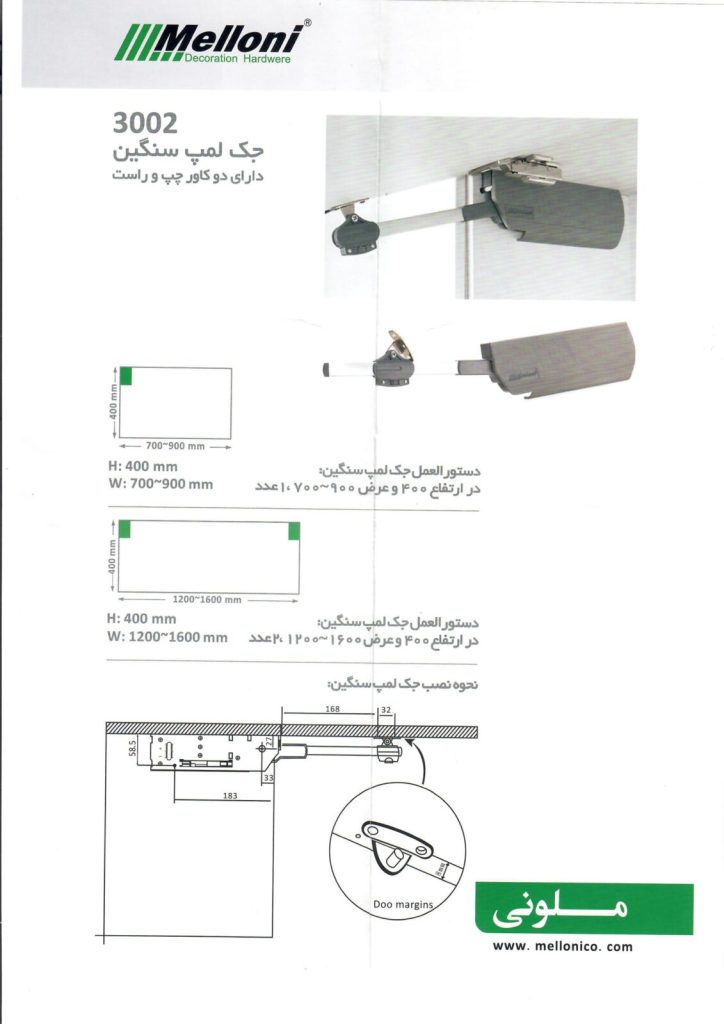 جک کابینت لمپ ملونی 3001 – 3002 2 سنگین scaled 1