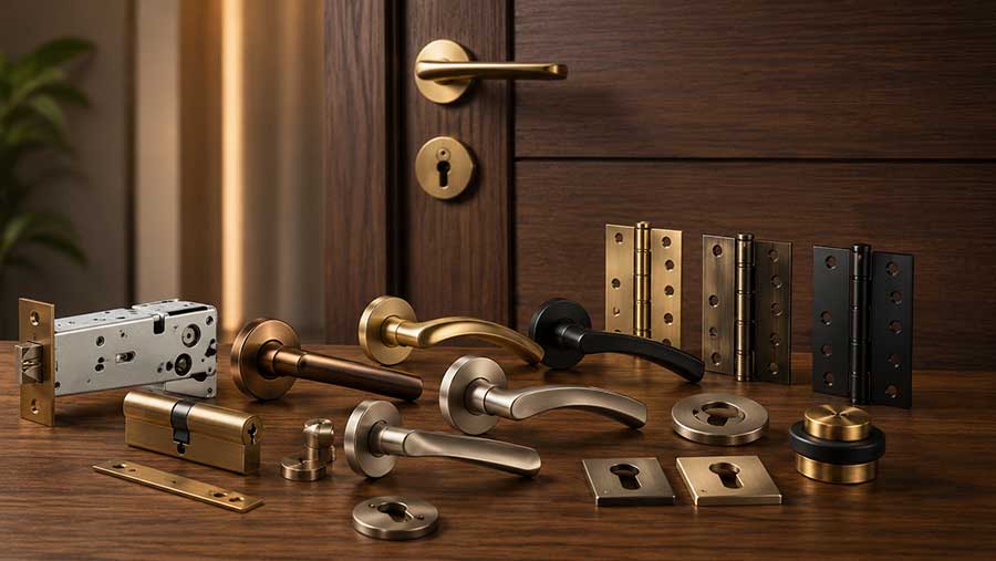 یراق آلات درب چوبی